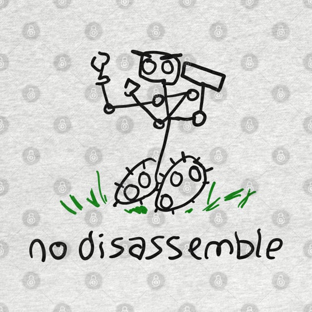 No Disassemble - primitive - transparent by CCDesign